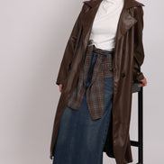 טרנץ' דמוי עור