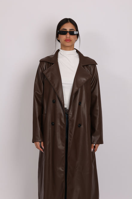 טרנץ' דמוי עור