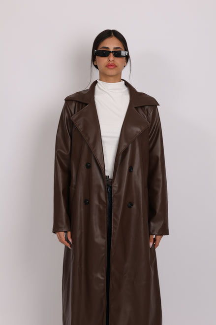 טרנץ' דמוי עור