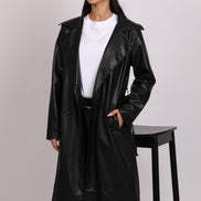 טרנץ' דמוי עור