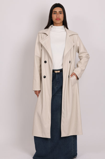 טרנץ' דמוי עור